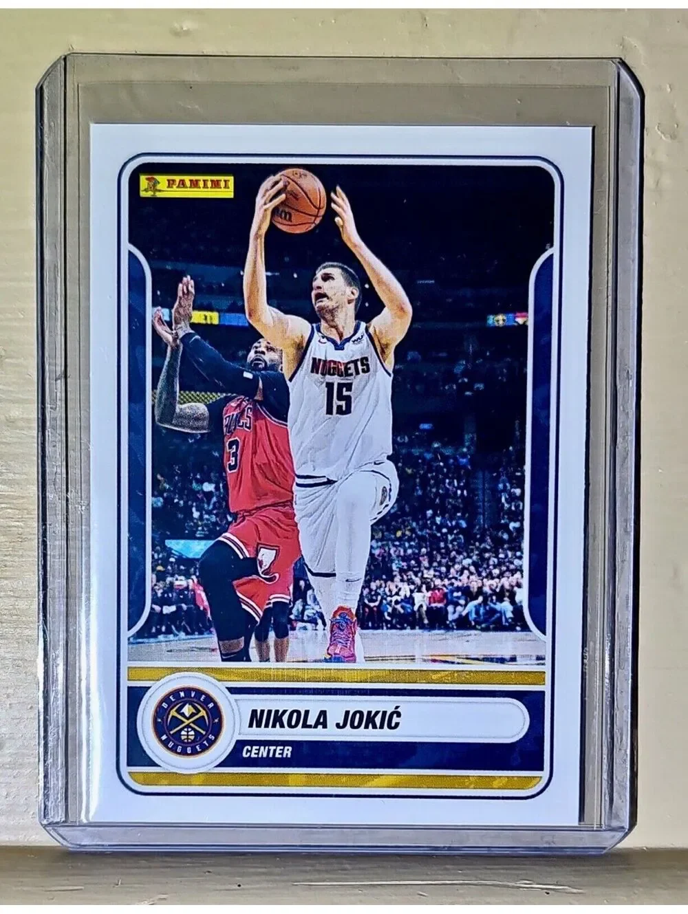 Nikola Jokić 2023-24 Panini NBA Basketball #1 Card Denver Nuggets